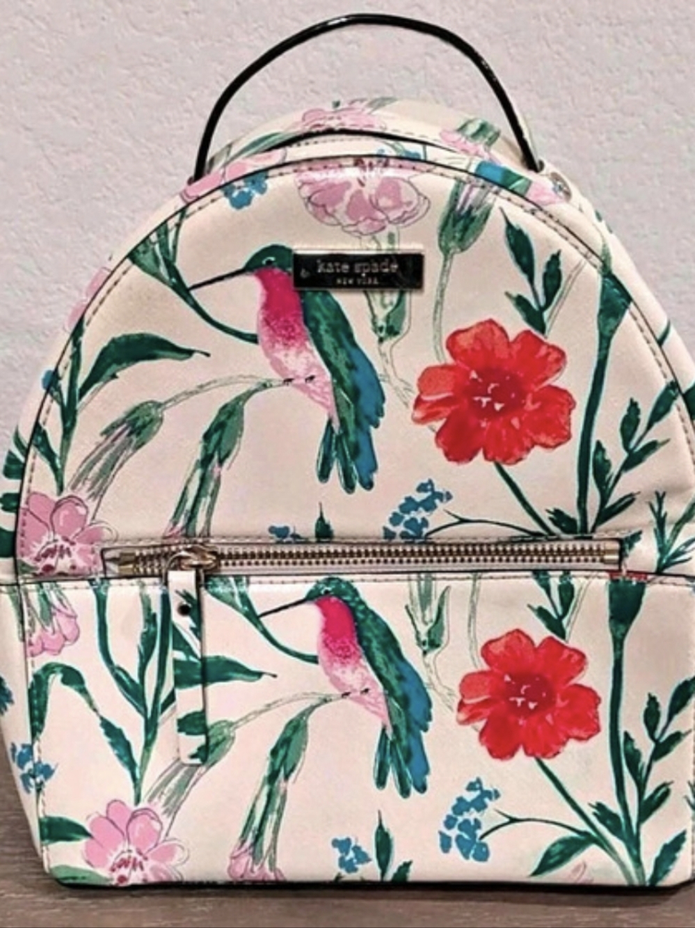 Kate Spade New York Laurel Way Hummingbird Floral Sammi Backpack
